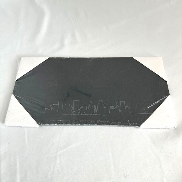 Baltimore Skyline Slate Cheese Server, Charcuterie, Decoration - Picture 1 of 2